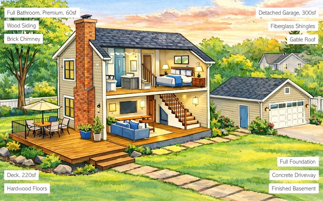 Home construction components